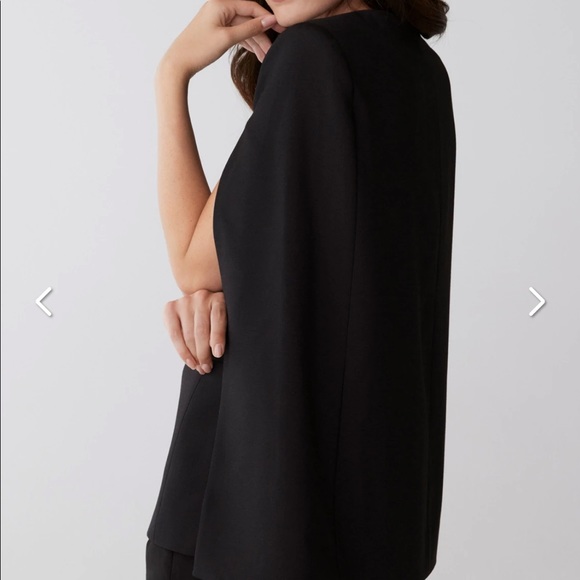 New with Tags BCBG Maxazria Cape Jacket Blazer - Picture 4 of 9